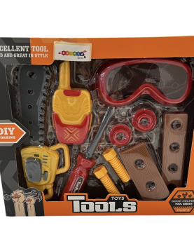 Conjunto ferramentas óculos motoserra
