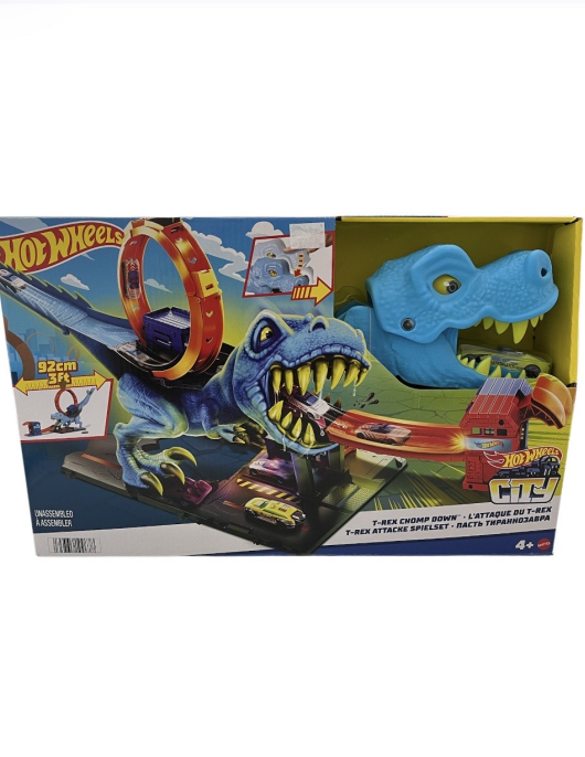 Pista Hotwheels t-rex