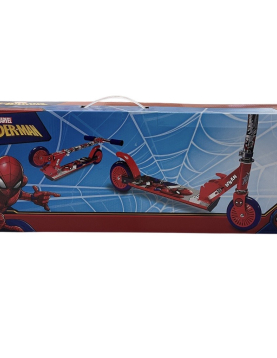 Trotinete 2 rodas spiderman +5 anos