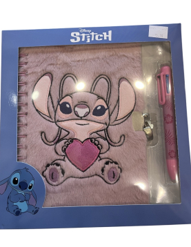 Diário Stitch Angel