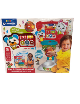 Jogo Basquetebol infantil com luz e som +18 meses