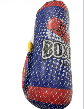 Saco boxe grande com luvas