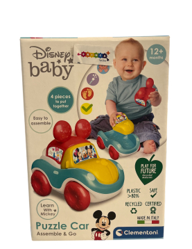 Puzzle Car Mickey + 12 meses