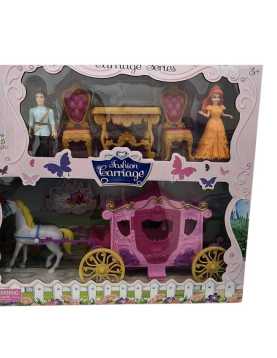 Carruagem do príncipe e princesa