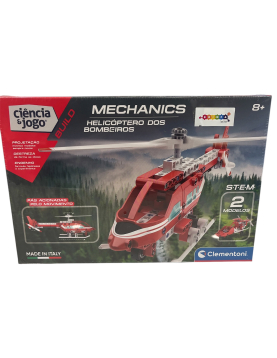 Construção - Helicóptero dos bombeiros + 8 anos