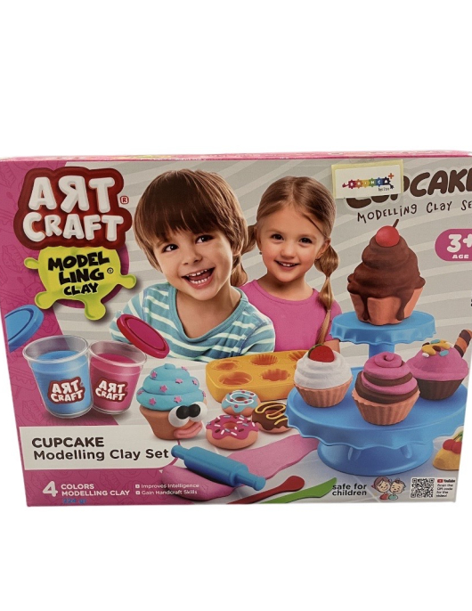 Plasticina cupcake