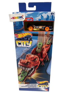 Hotwheels Dino launcher