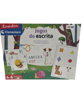Jogos de escrita 4-6 anos