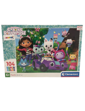 Puzzle Gabby´s  104 peças +6 anos