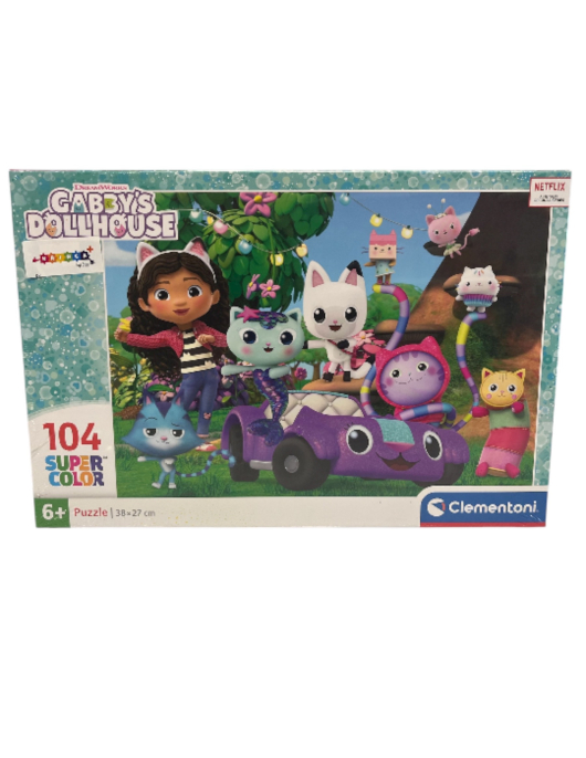Puzzle Gabby´s  104 peças +6 anos