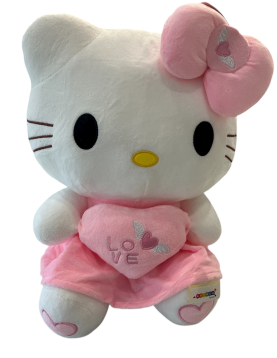 Peluche a gatinha Fofa tamanho médio