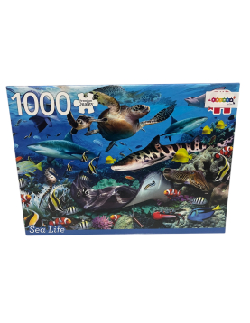 Puzzle animais marítimos 1000 peças