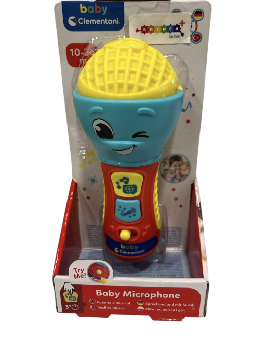 Microfone 10-36 meses