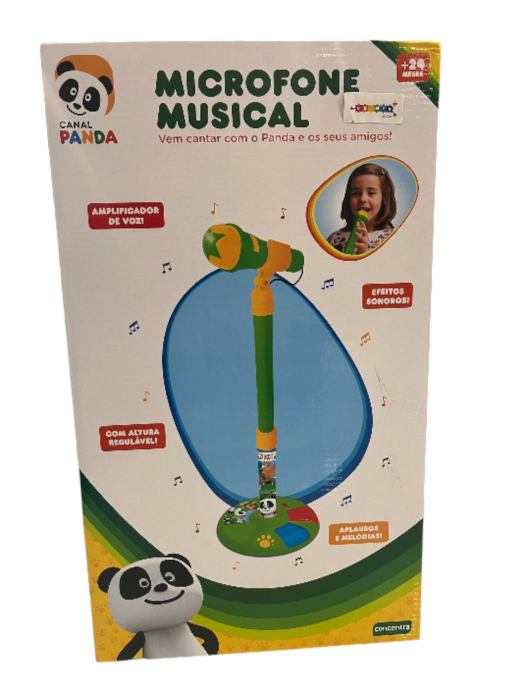 Microfone do Panda + 2 anos
