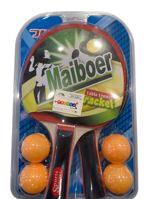 Raquetes de ping pong