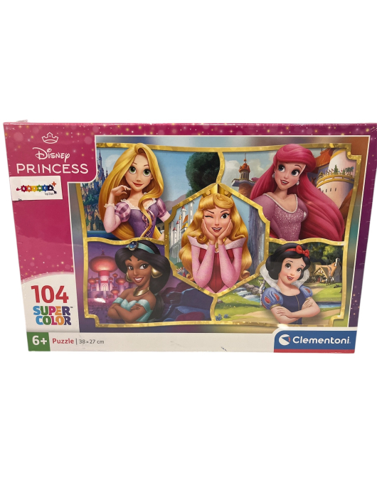 Puzzle Disney princesas 104 peças +6 anos