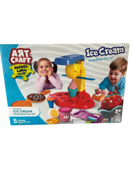 Plasticina máquina de gelados
