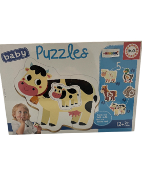 Puzzle animais + 1 ano