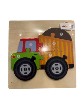 Puzzle madeira Camião