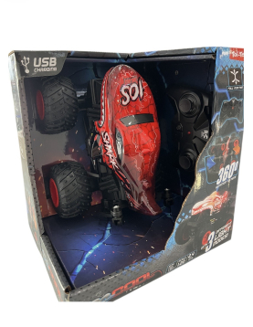 Carro r/c 360 rotation