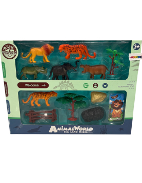 Conjunto de animais da Selva + 3 anos