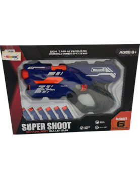 Pistola com balas Super shoot