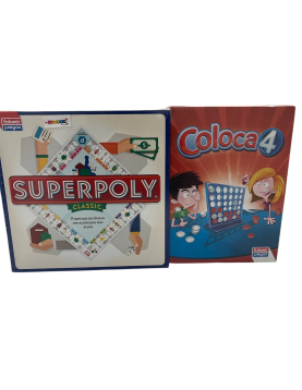 Jogo Superpoly + Coloca 4