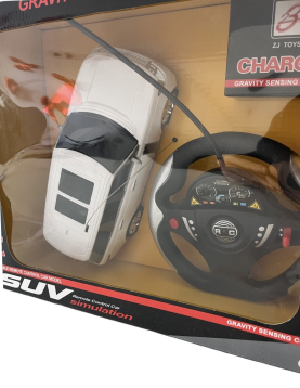 Carro SUV r/c com volante  escala 1:22