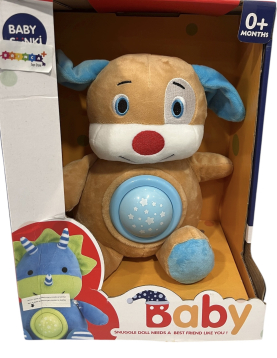 Peluche ursinho o+ meses com luz e som