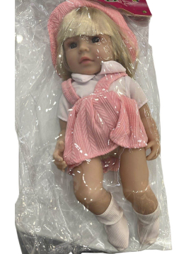 Boneca vestido rosa