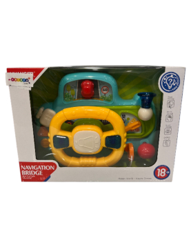 Volante com luz e som + 18 meses